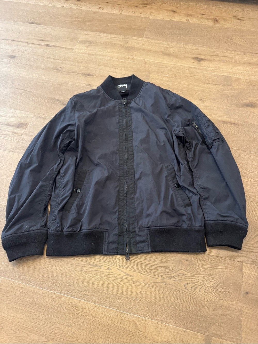 Stussy Black Men’s Bomber Jacket